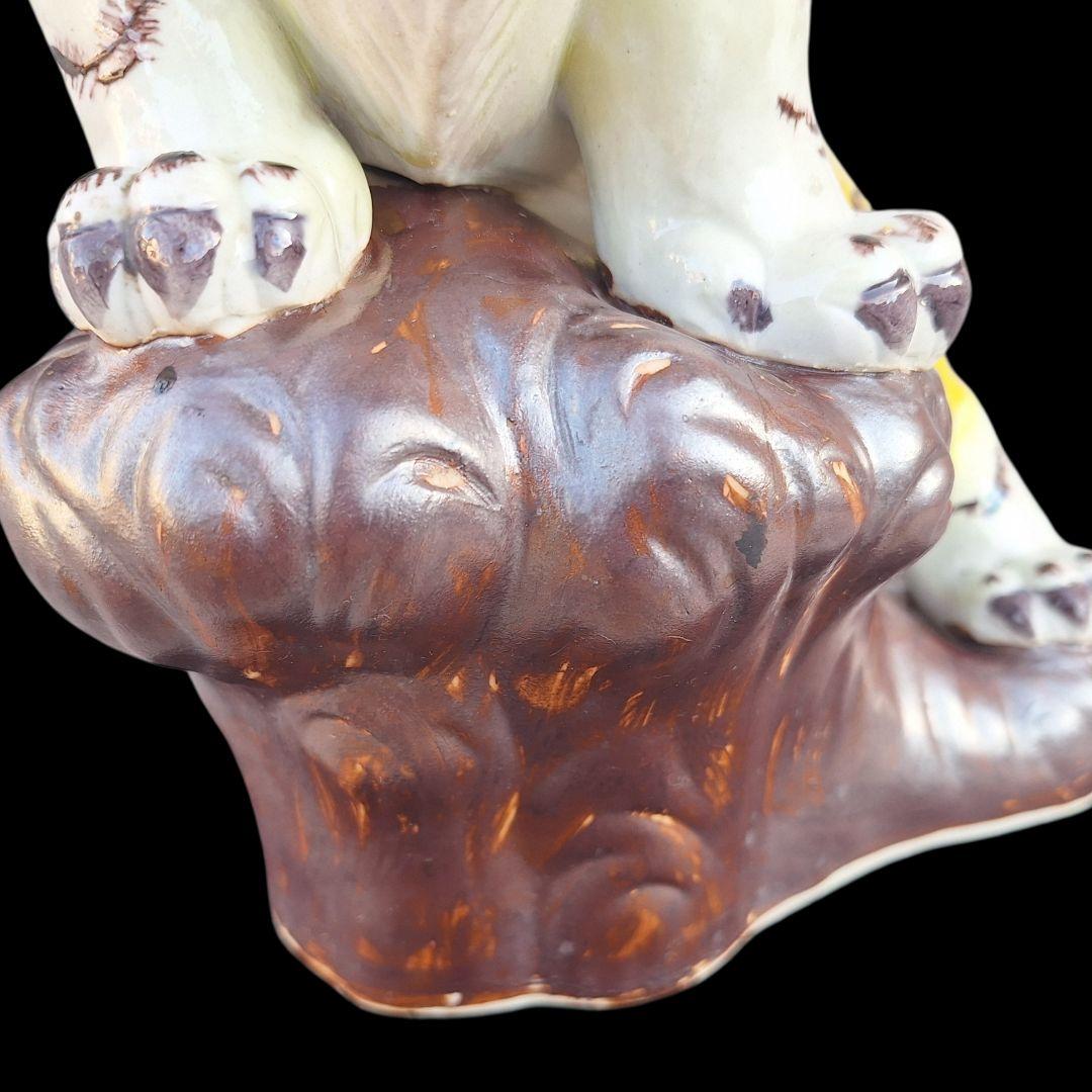 九谷焼 糠川清章 10号 虎 置物 29cm 縁起物 - メルカリ