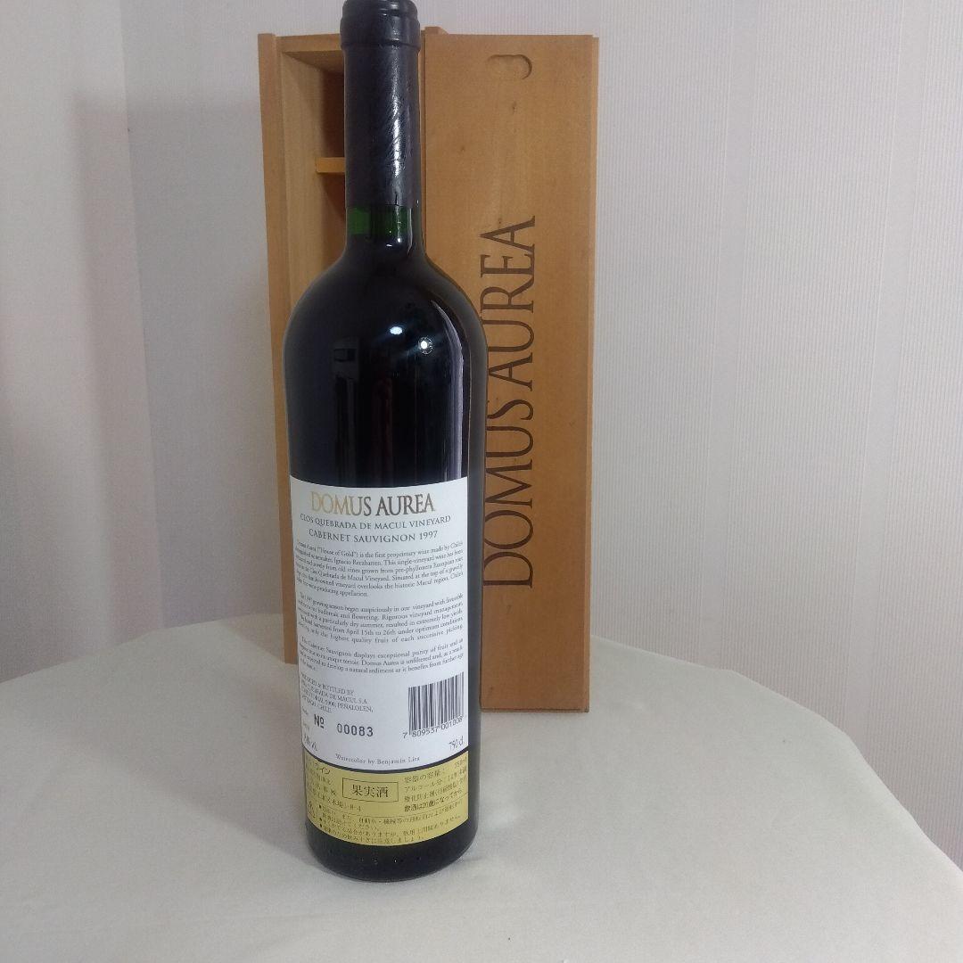 古酒 未開封品 ドムス アウレア 1997年 赤ワイン チリ マイポ ヴァレー