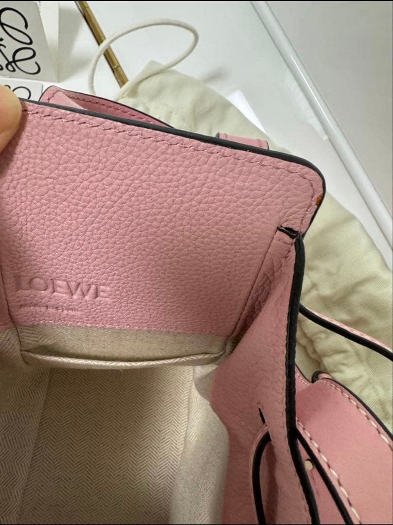 専用LOEWE ハンモックドローストリングバッグ ミニ