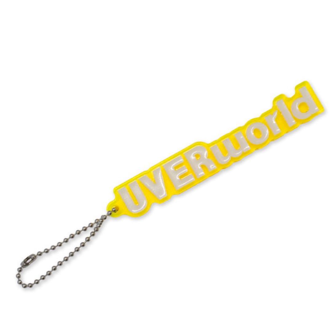 UVERworld アクリルブロックキーホルダー クリアーイエロー - メルカリ