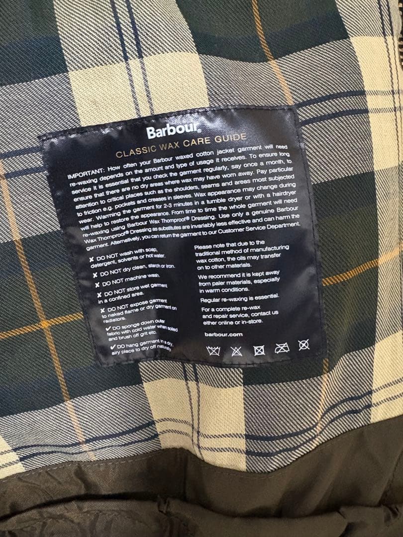 サ*ラ様 Barbour os transport 40 バブアー　トランスポー