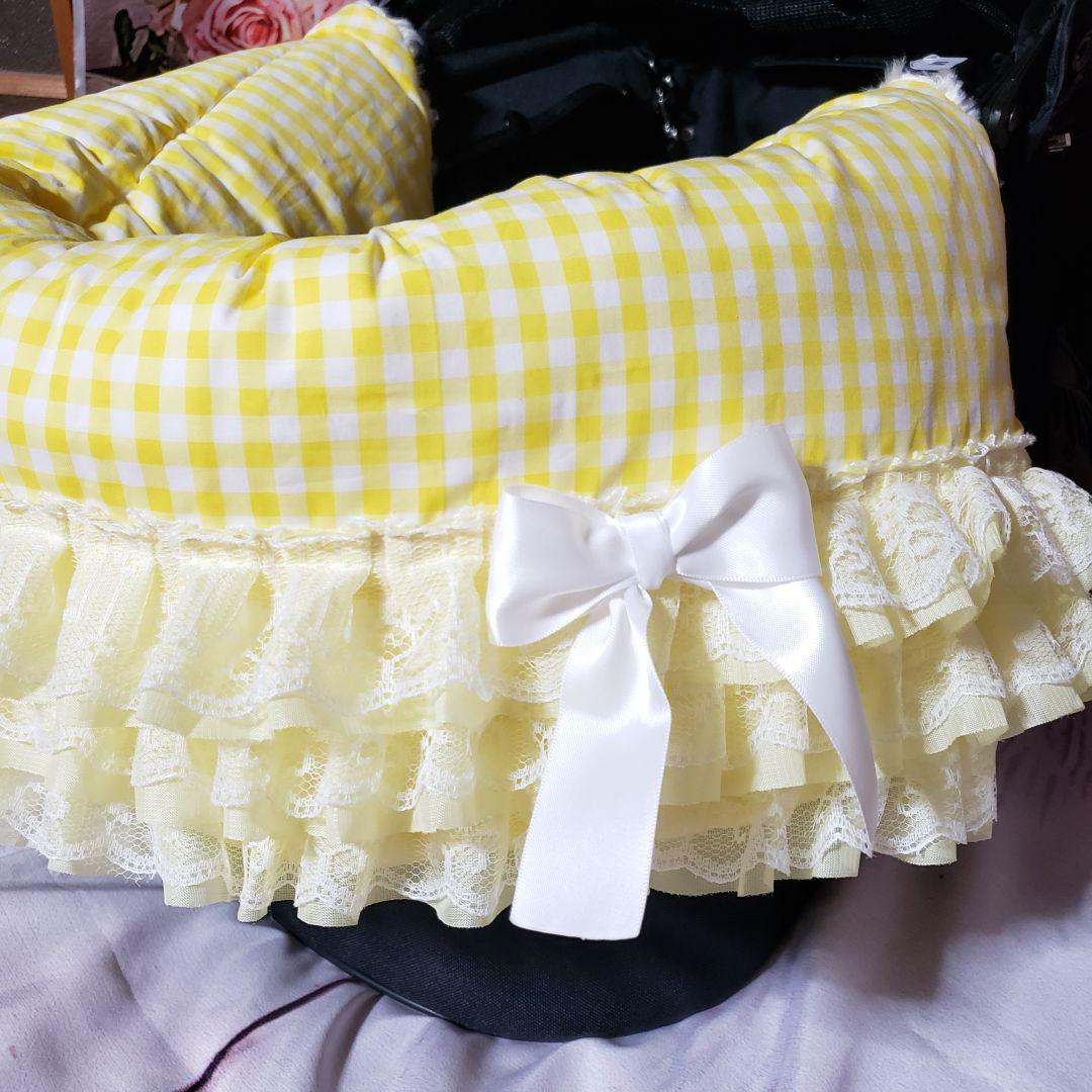 ペット用品クロワッサン様あごのせクッション敷きクッションハンドメイド