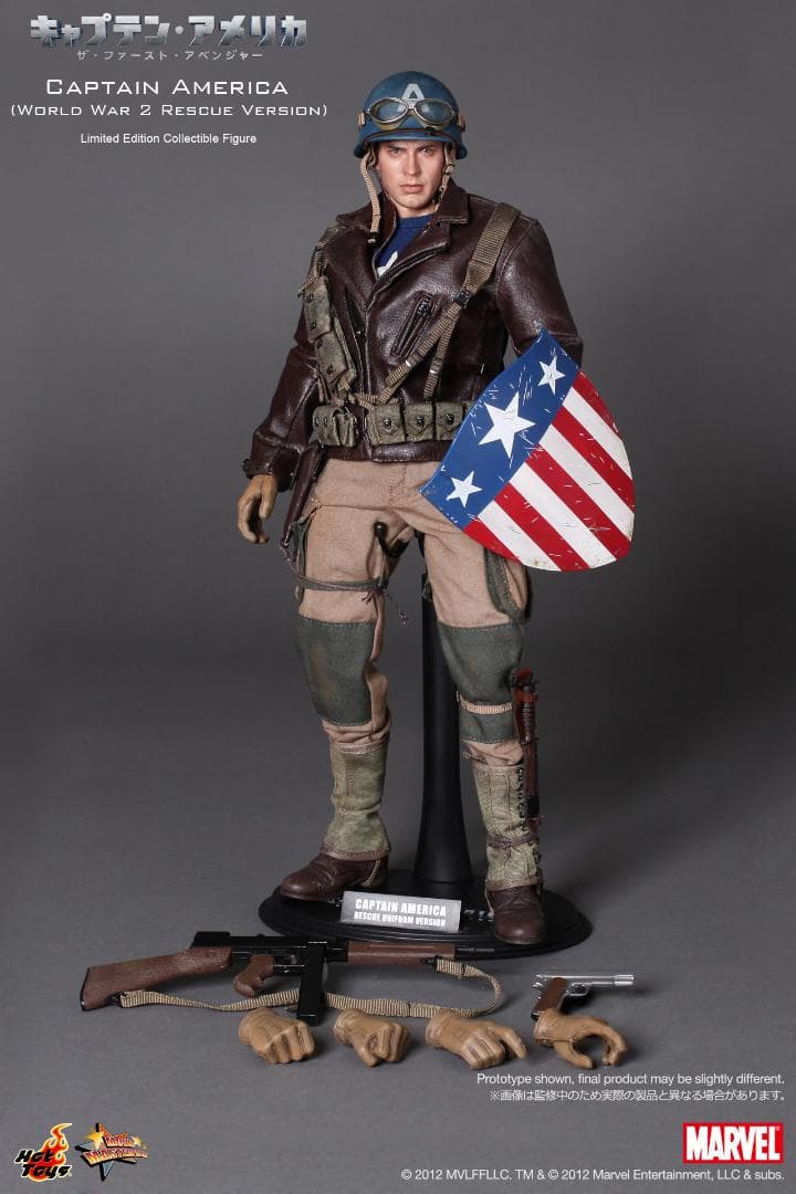 ホットトイズ マーベル キャプテンアメリカ サムウィルソン Marvel on
