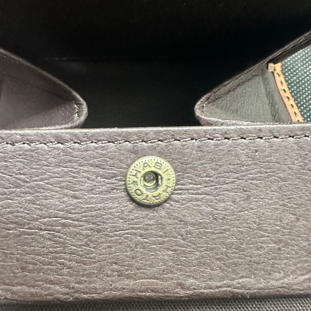 ★新品未使用★m+ エムピウ ミッレフォッリエ2 P25 BU. ダークブラウン