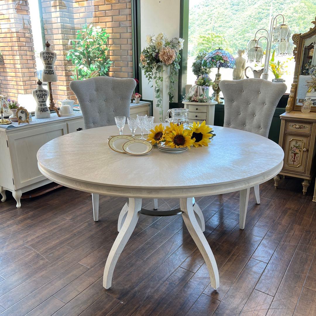 k484r107 米国バーンハート ダイニングセット テーブル・チェア2脚