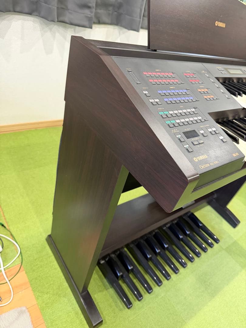 YAMAHAエレクトーンEL-100鍵盤カバー、椅子付 引取り希望 - メルカリ