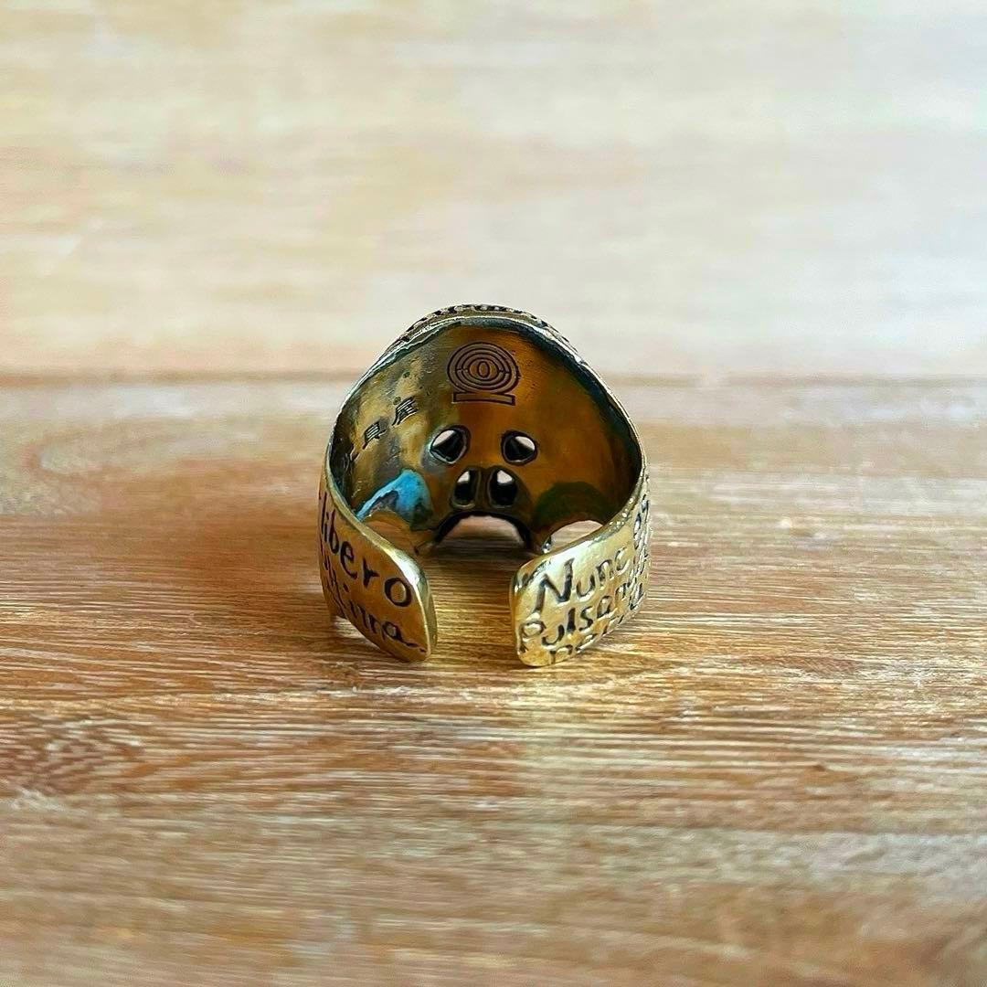 呪具屋 ジュグヤ メメントモリ スカル リング 約17号位