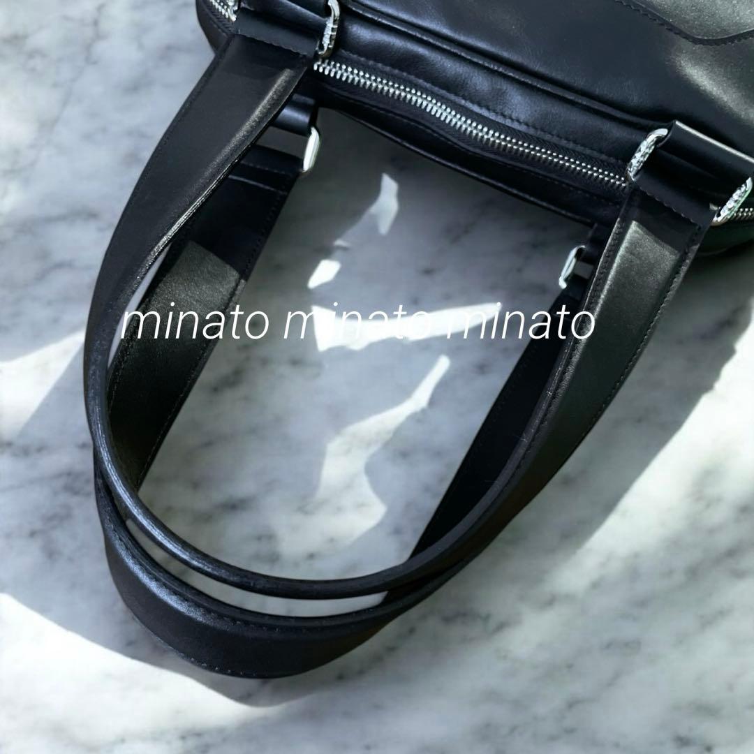 hirararaJACQUES LECORREリヨン レザーハンドバッグ