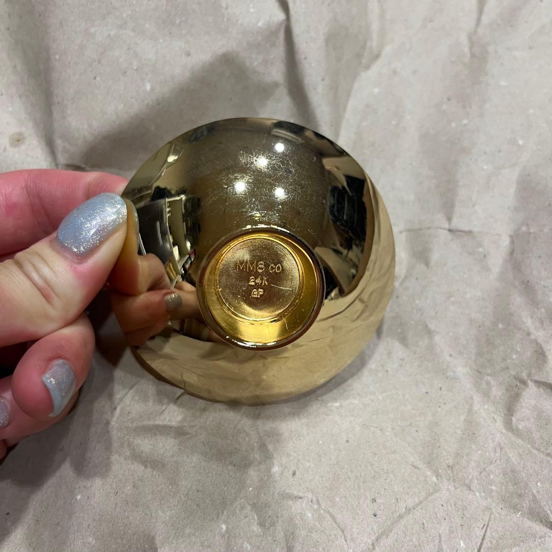 金杯2セット 金メッキ24k GP - メルカリ
