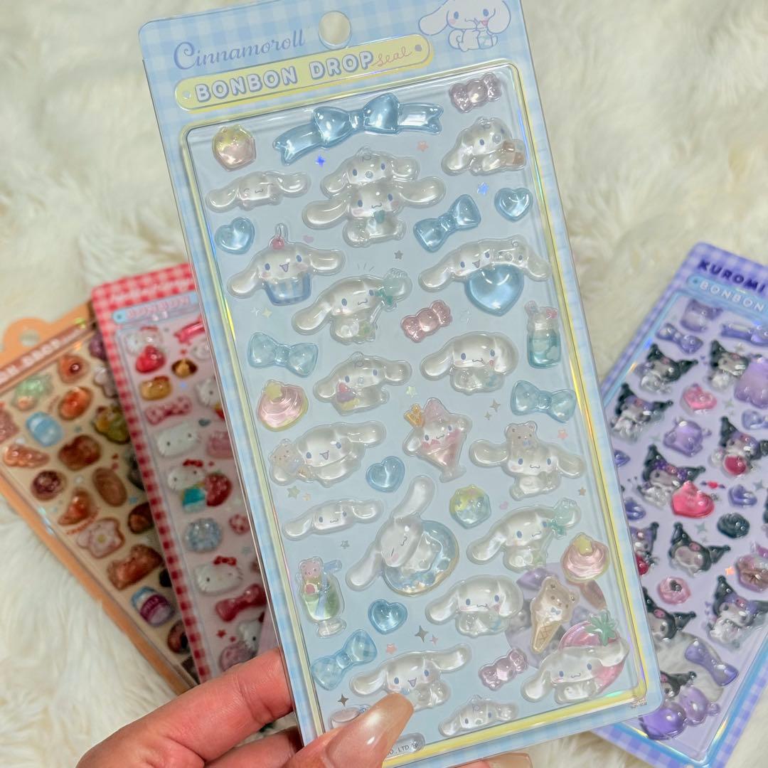 ボンボンドロップ シール ウォーターシール おはじきシール