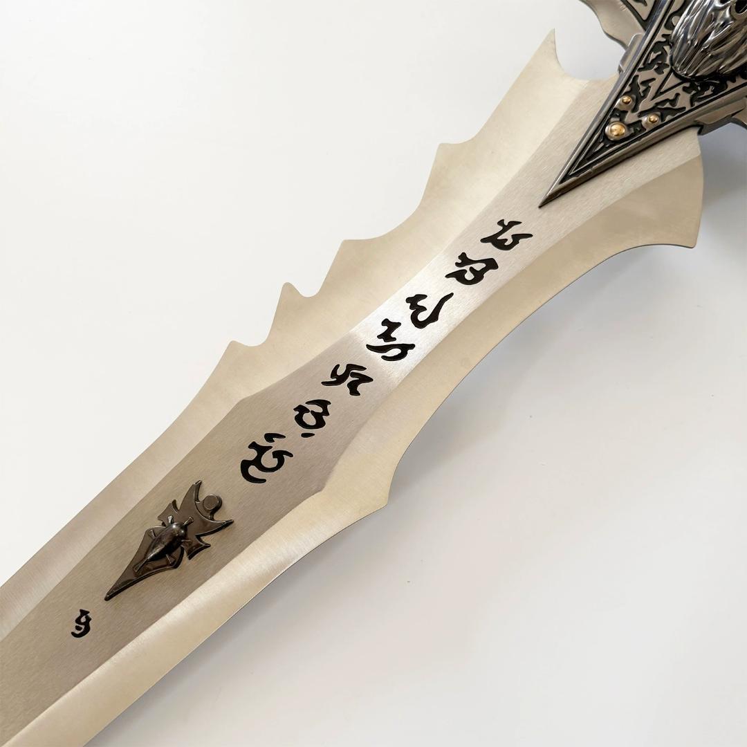 魔獣世界巫妖王の全金属兵器 日本刀 模造刀 居合刀