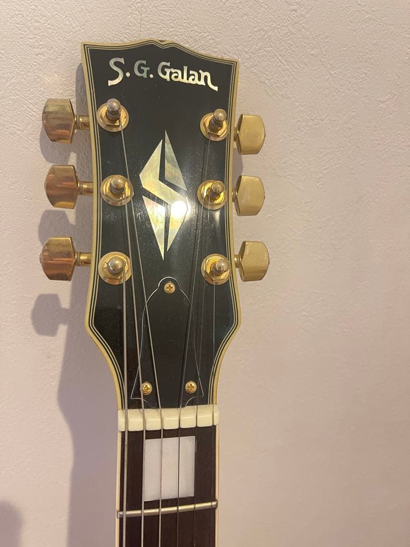 httesS.G. Galan LS3-CUS/B エレキギター ブラック