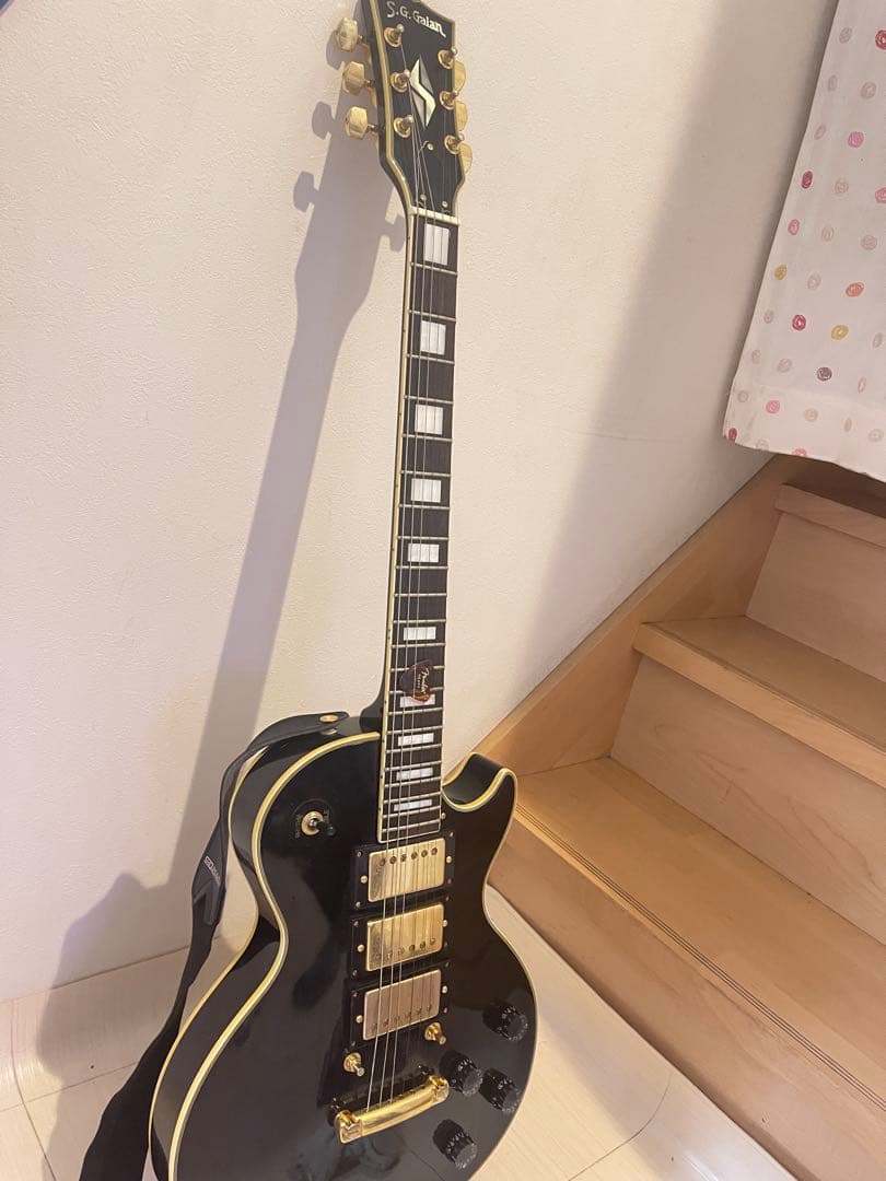 httesS.G. Galan LS3-CUS/B エレキギター ブラック