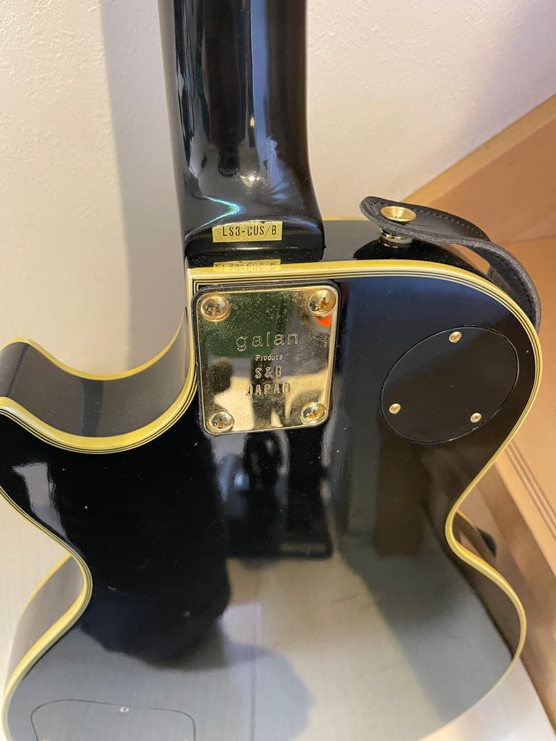 httesS.G. Galan LS3-CUS/B エレキギター ブラック