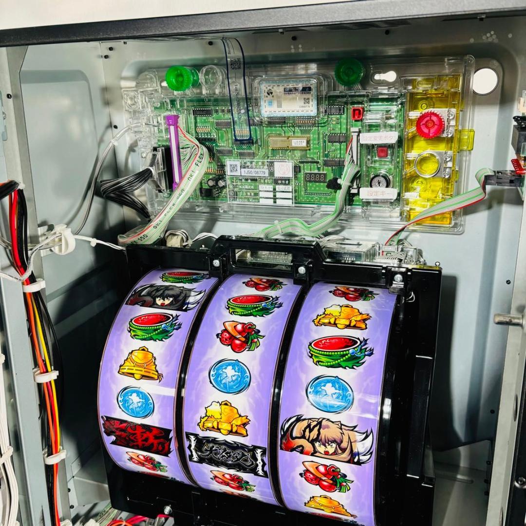 クロスアルファ 犬夜叉 スロット 実機 6号機 コイン不要機 家スロ