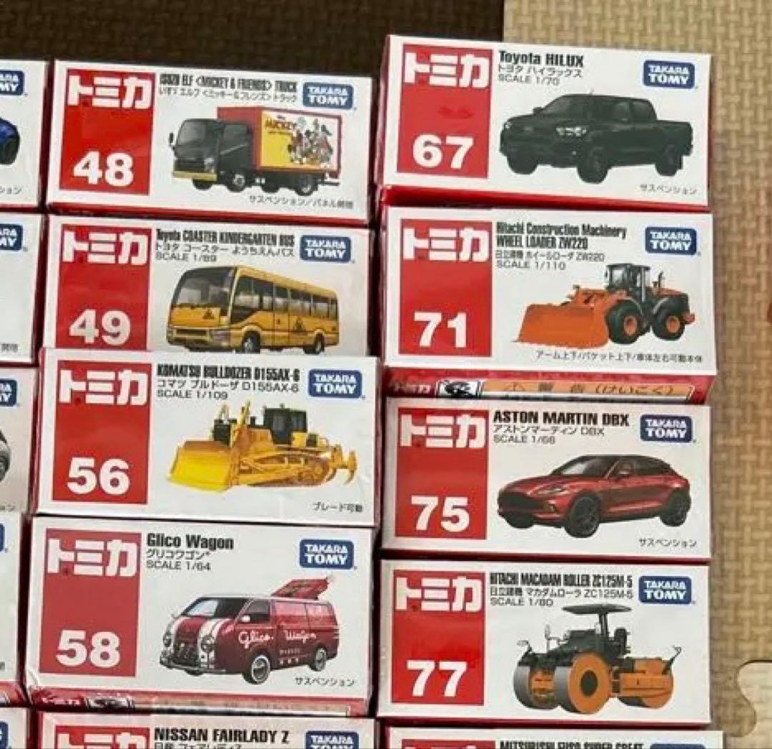 トミカ 36台 まとめ売り 新品・未使用品 - メルカリ