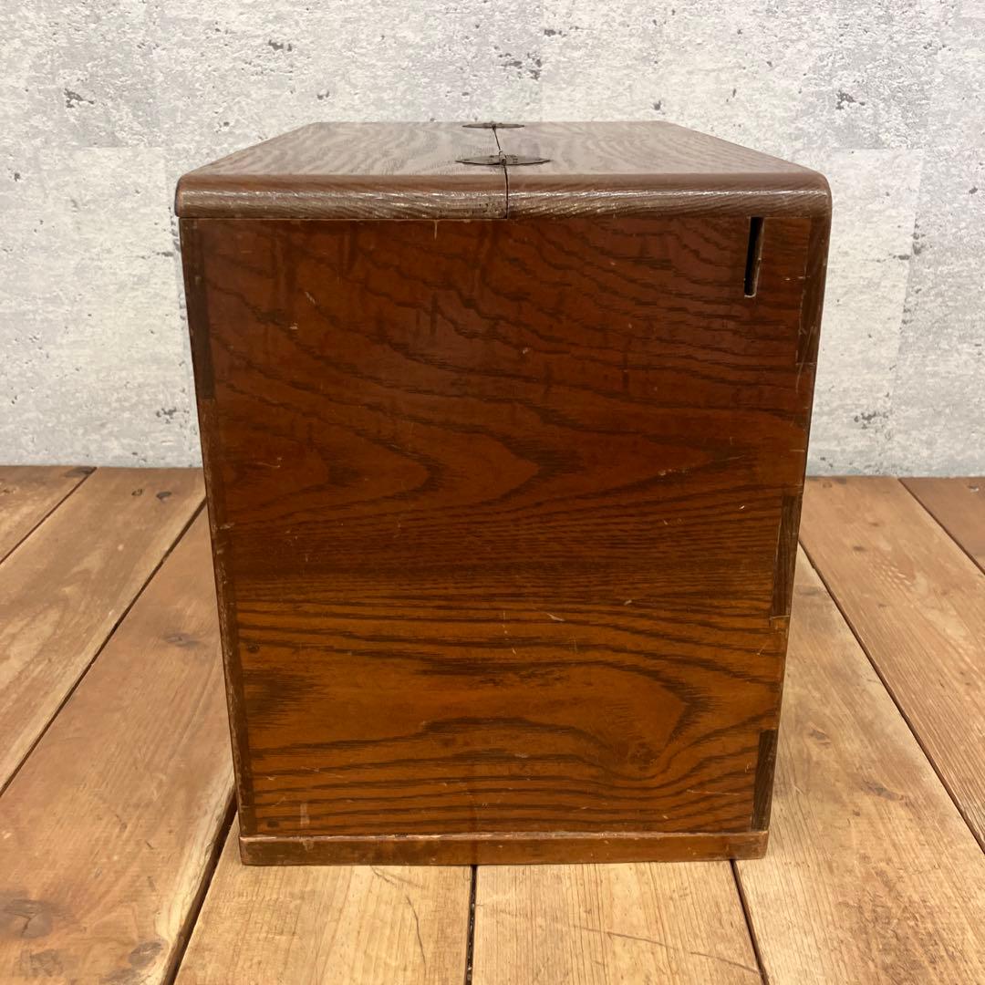 昭和レトロ 木製 古道具 裁縫箱 ミニタンス 小箪笥 4杯 小物入れ 小物