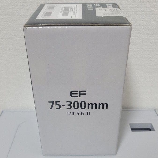 新品 未開封 Canon EFレンズ EF75-300mm F4-5.6 III Amazon | Canon EF 75-300mm F4-5.6(3)USM | カメラ用交換レンズ 通販