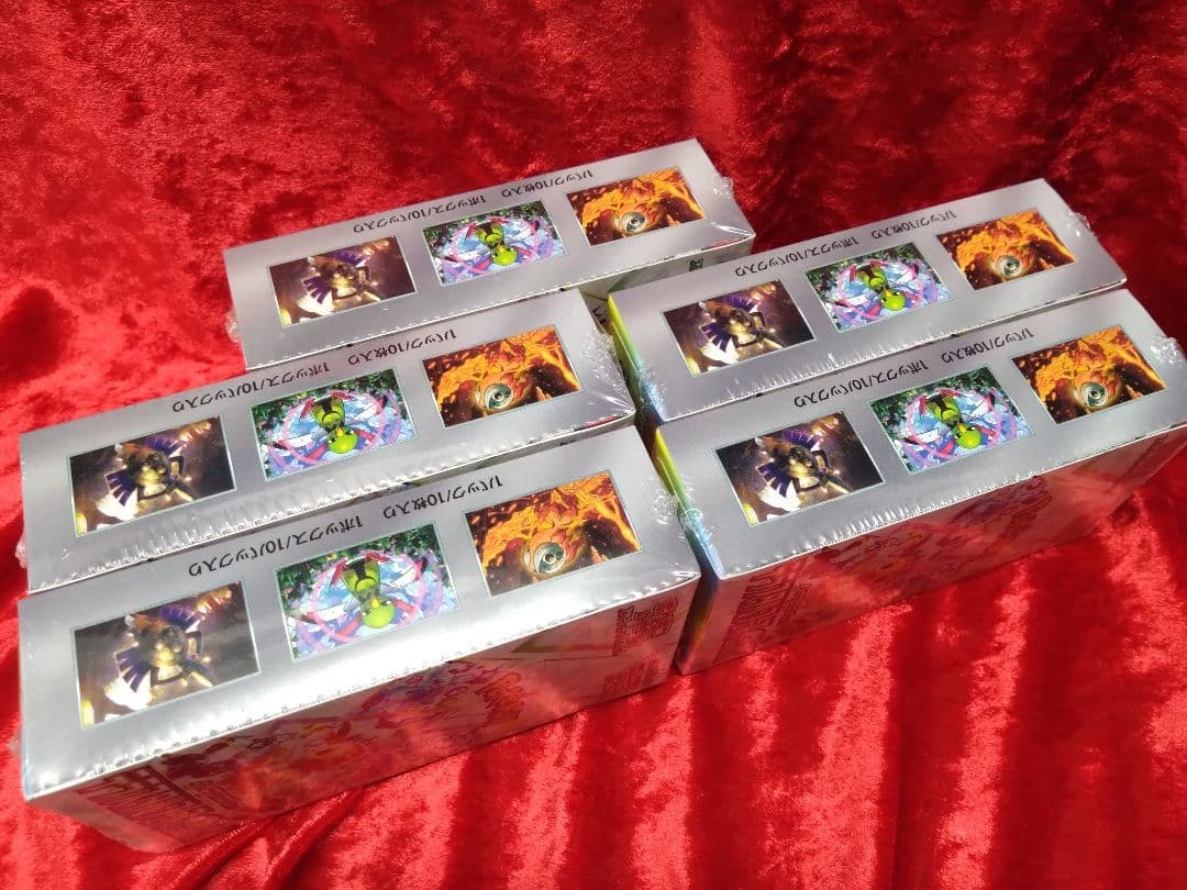 ポケモンカードゲーム テラスタルフェス ５BOX シュリンク付き