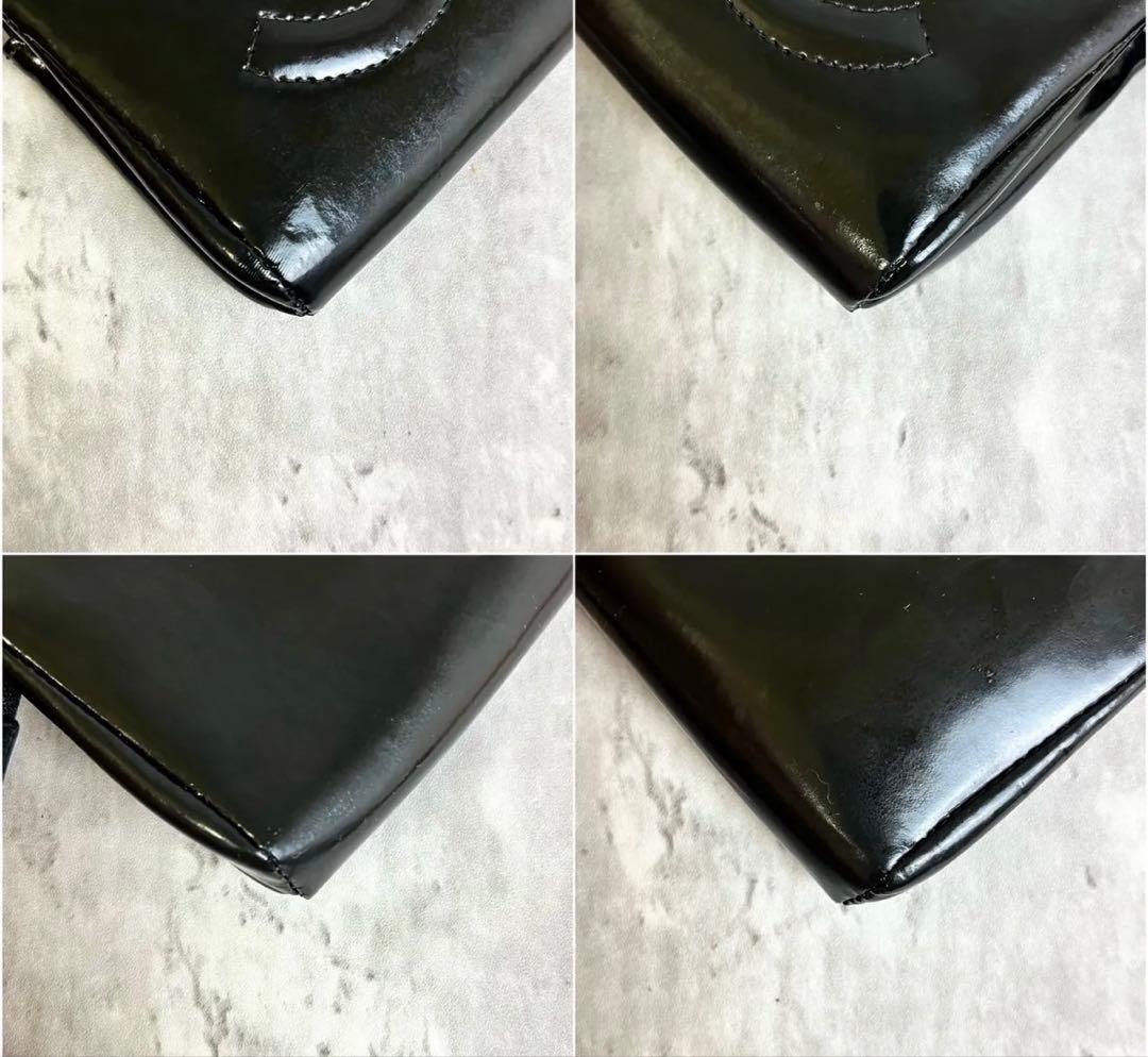 CHANEL ケース　小物入れ ココマーク ゴールドレディース ブラック