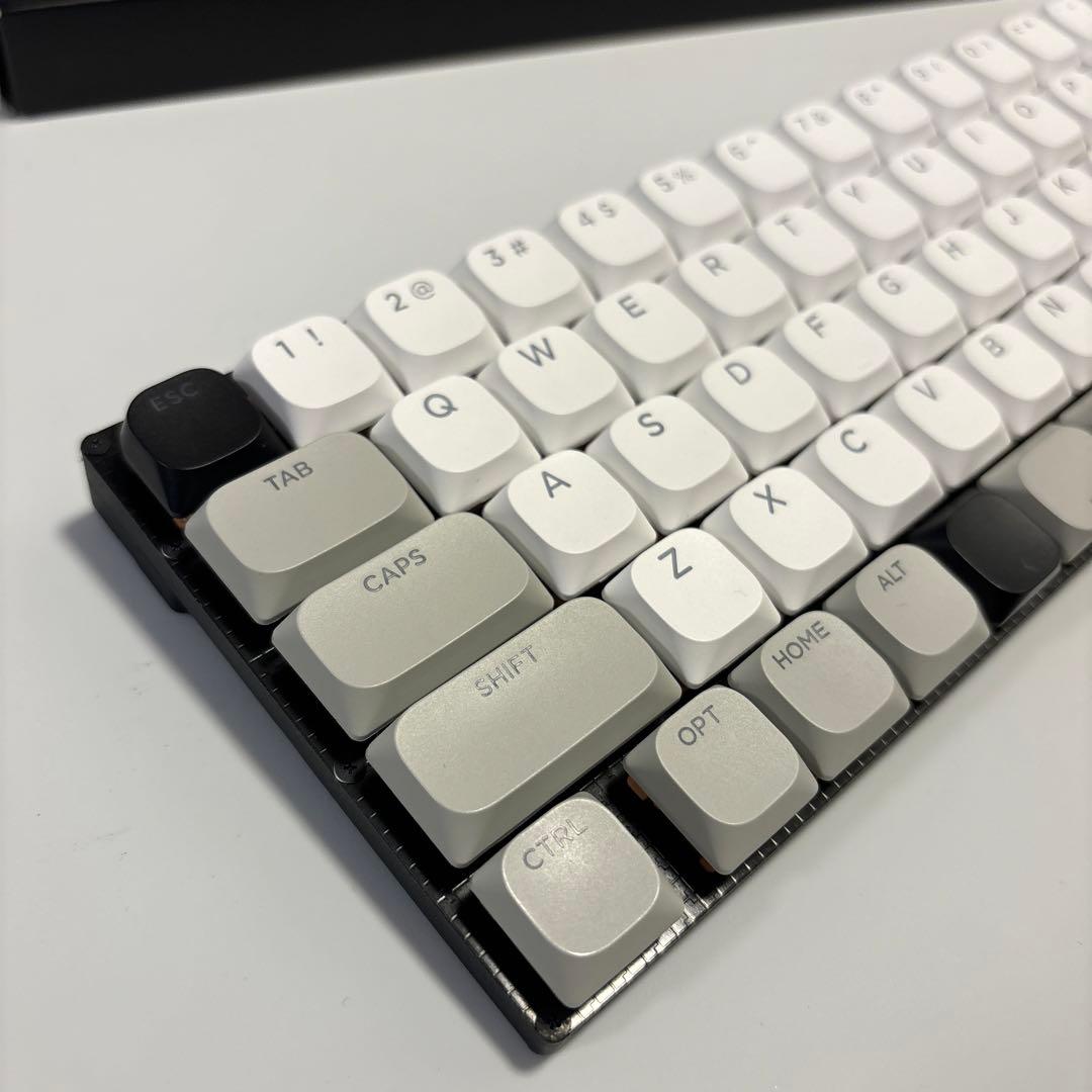 自作キーボード ロープロファイル JIS配列 Teihai70H NuPhy