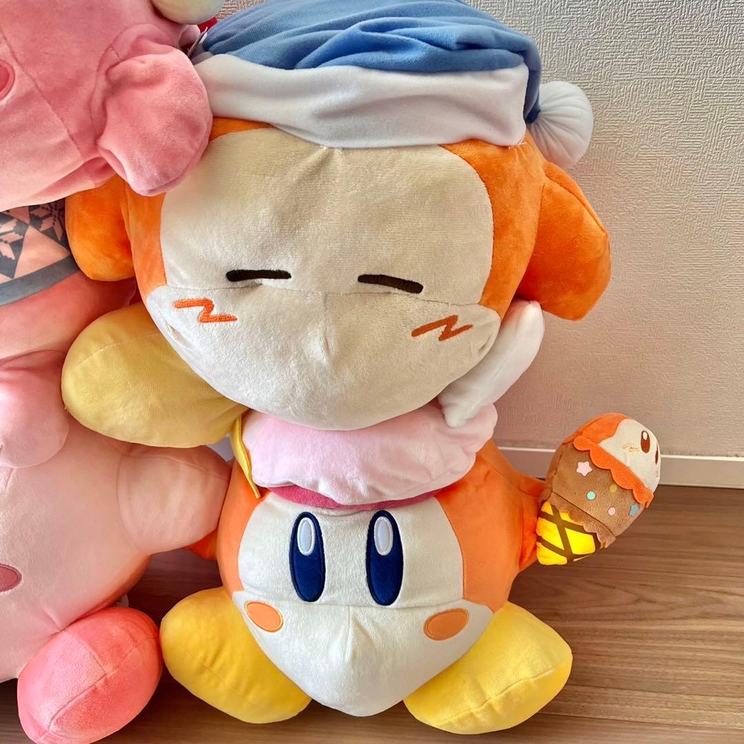 【年末特価】星のカービィ　一番くじA賞　BIGぬいぐるみセット　スリープ　アイス