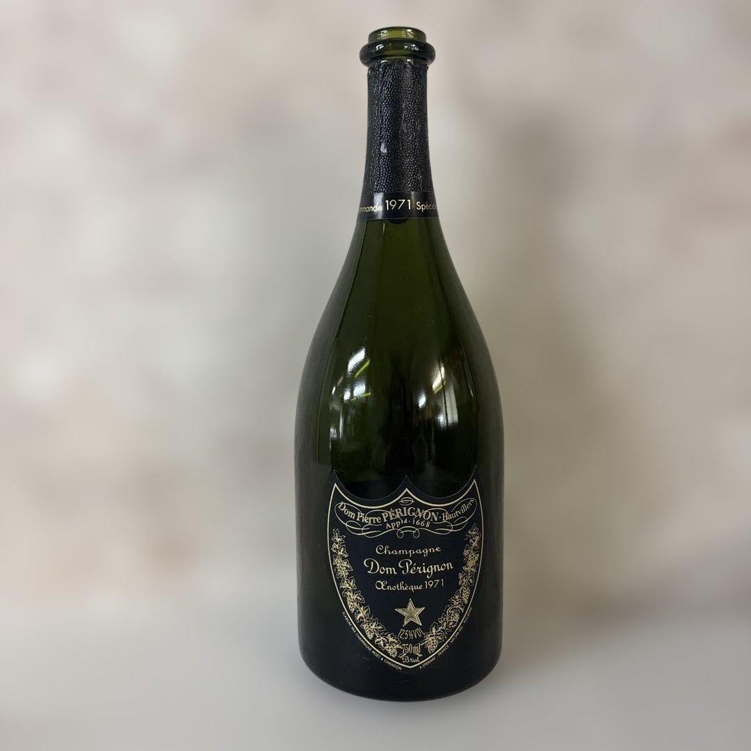 Dom Pérignon 1971 シャンパン箱と空き瓶 ⑧