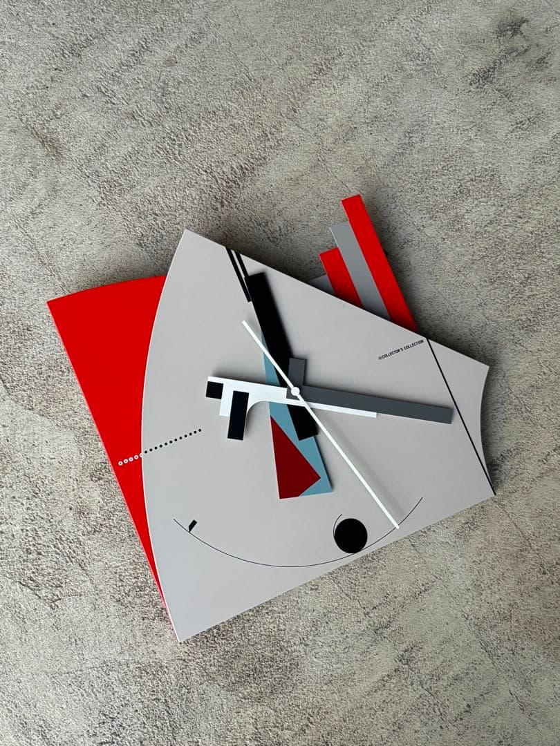 80’s ポストモダン掛け時計　三原昌平　ニコライカネッティ　メンフィス