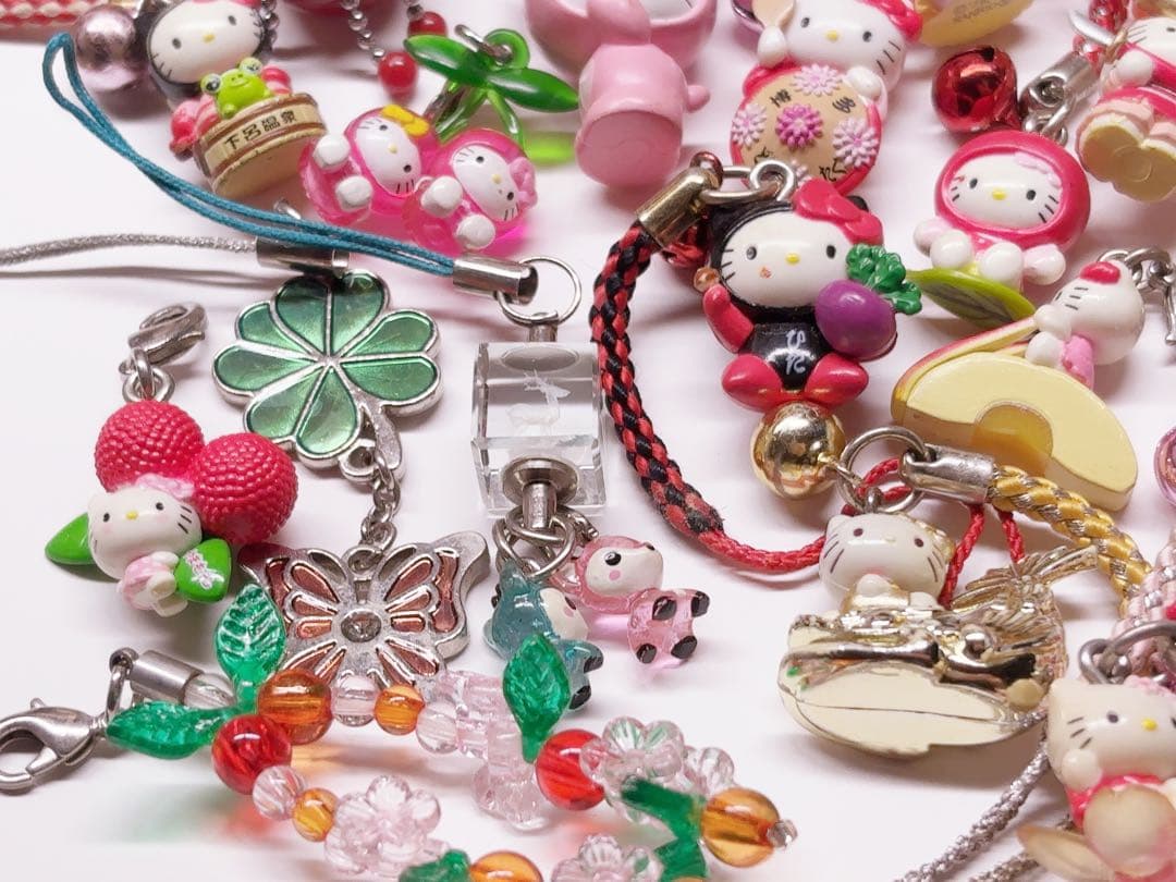 平成女児 キティちゃん マスコット キーホルダー まとめ売り