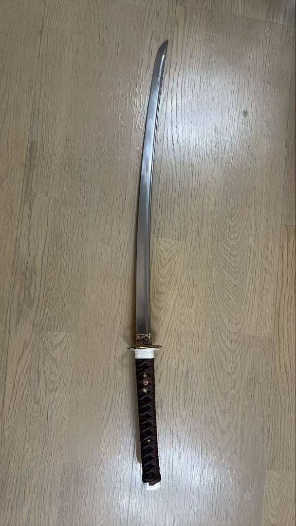 虎鍔　模造刀　居合刀　日本刀　拵え　全長103cm