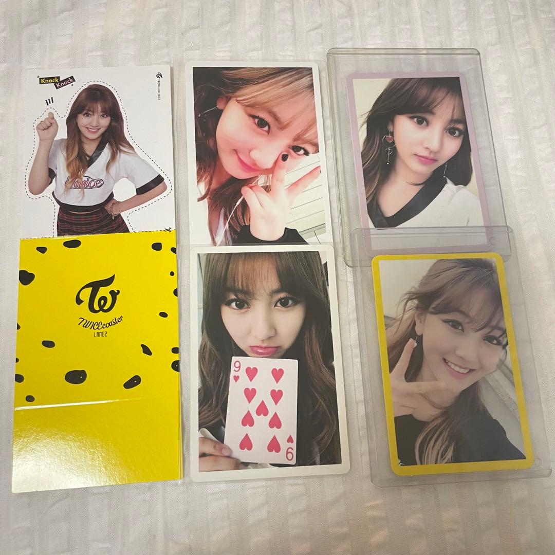 TWICE ジヒョ twicecoaster lane2 トレカ コンプ - メルカリ