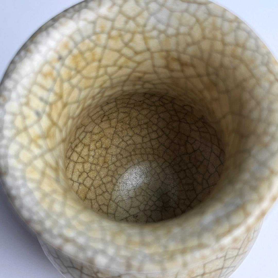 哥窯瓶 中国古玩 中国美術 旧家蔵出 A933