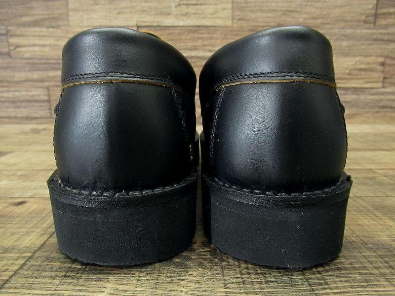 専用　ダナー ブローガン 茶芯 モカシン レザー シューズ 黒 25.5 ②