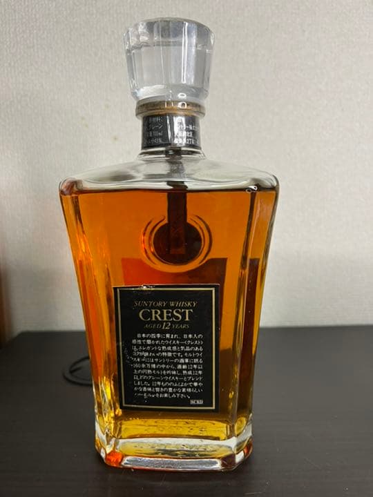 サントリー クレスト 12年 小売 激安大特価，安い】 【未開封
