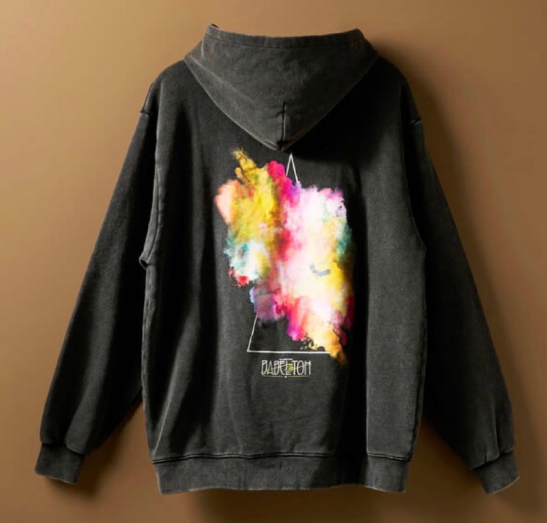 新品未開封　ミセス バベルの塔 フーディ L Mrs. GREEN APPLEバベルの塔フーディパーカーL ミセス バベルの塔