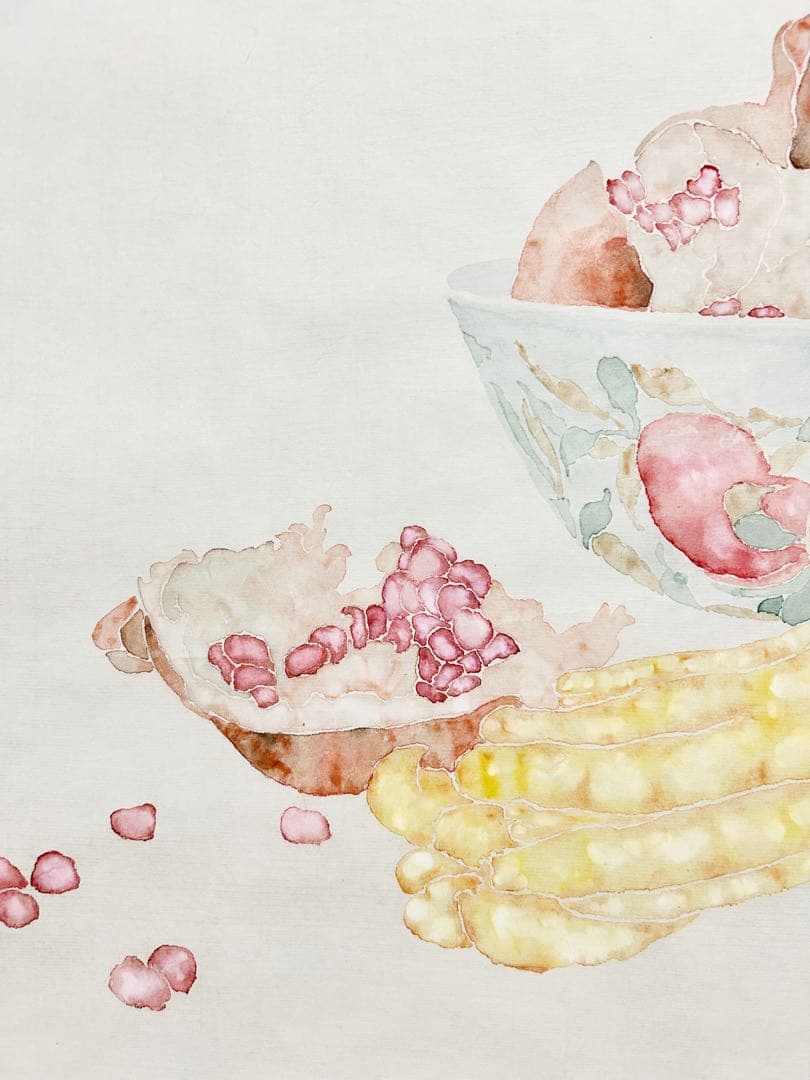 国画  没骨画  日本画