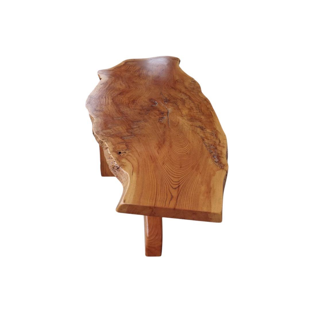 一枚板 無垢材 テーブルベンチ 長椅子 チェア 昭和レトロ