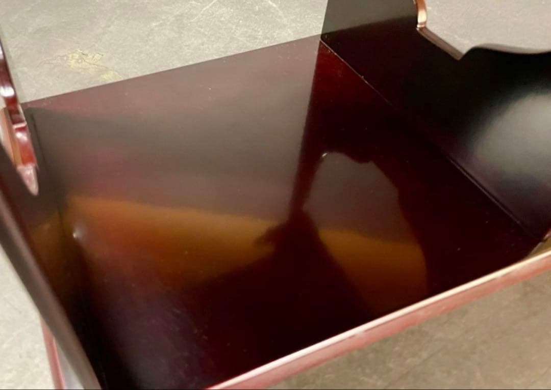 割引❣️ 「母」武野紹鴎好 水指棚 紹鴎水指棚 元箱 茶道具 （