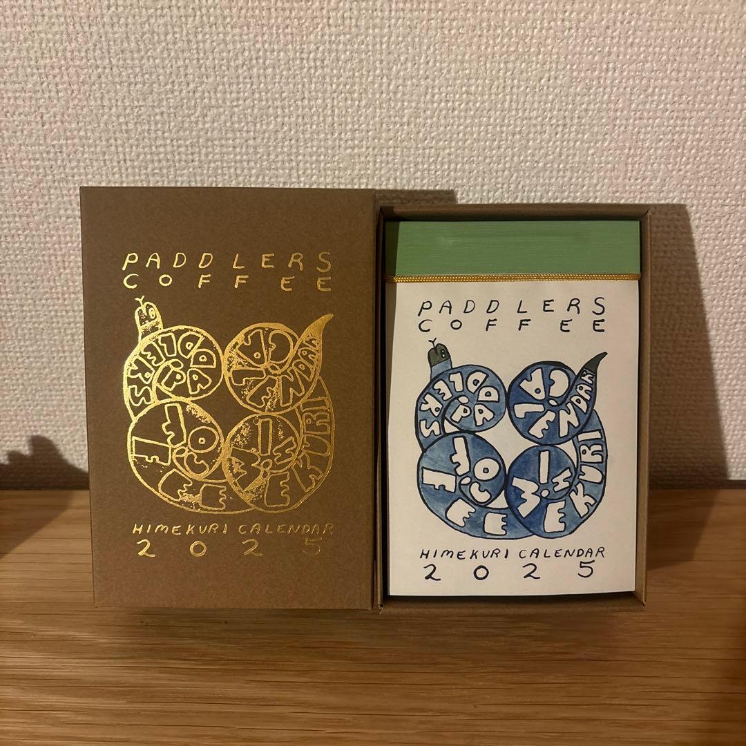 完売品 PADDLERS COFFEE 日めくりカレンダー 2025 - メルカリ