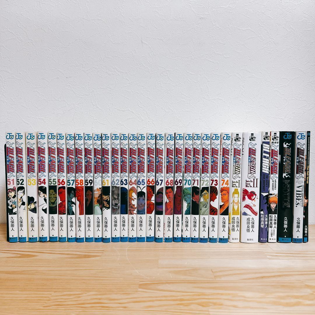 BLEACH－ブリーチ－ 全74巻セット 関連本7冊 久保帯人 ジャンプ 集英社