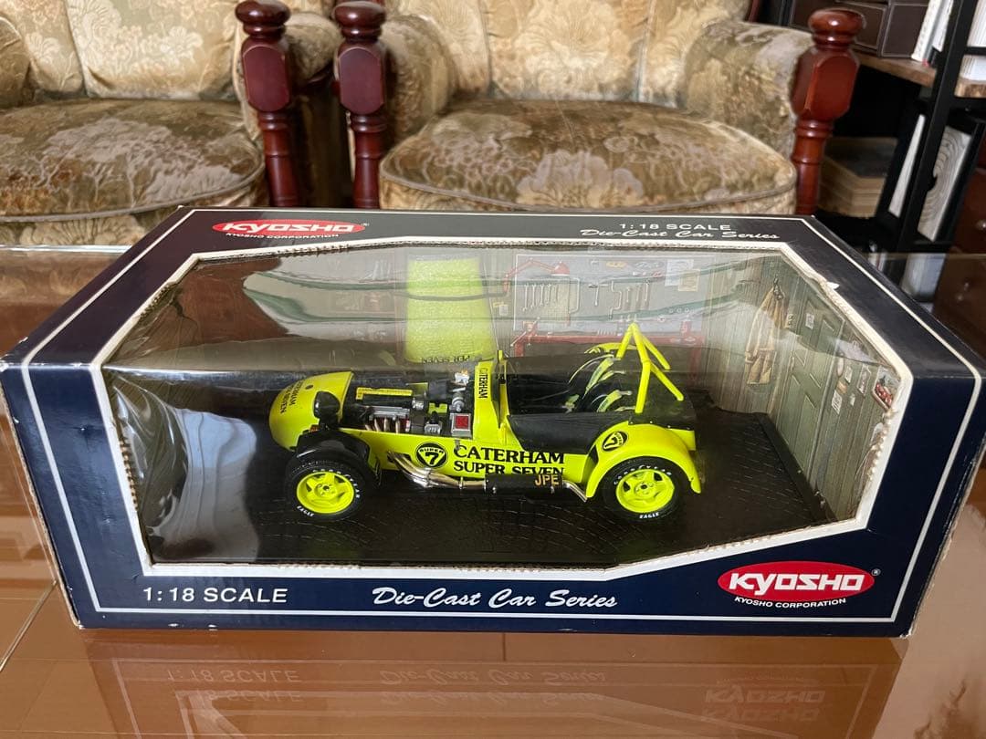 価格変更 1/18 京商 ケーターハム スーパーセブン JPE 未展示品