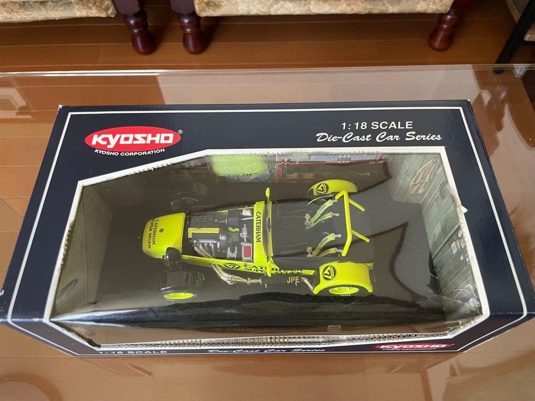 価格変更 1/18 京商 ケーターハム スーパーセブン JPE 未展示品