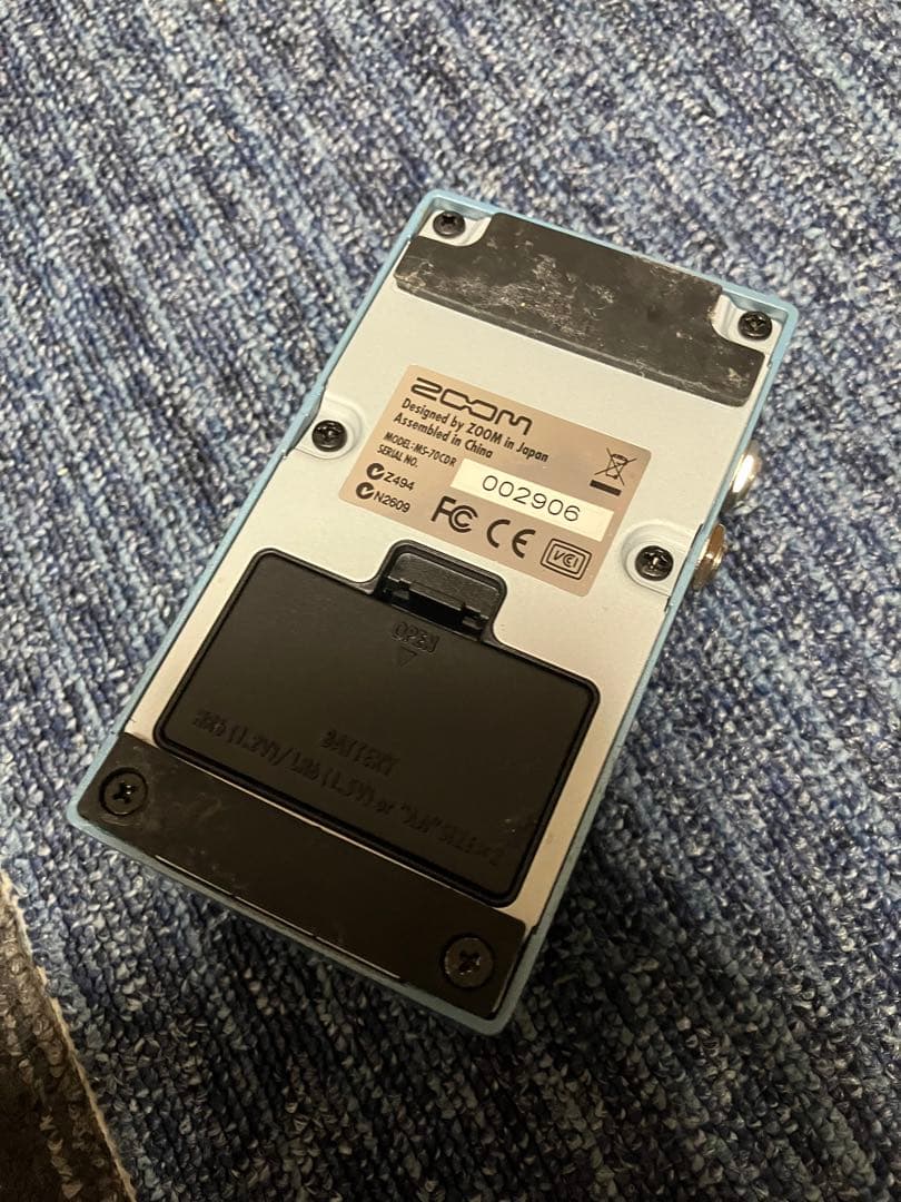 ZOOM MULTISTOMP MS-70CDR アタッチメント付属