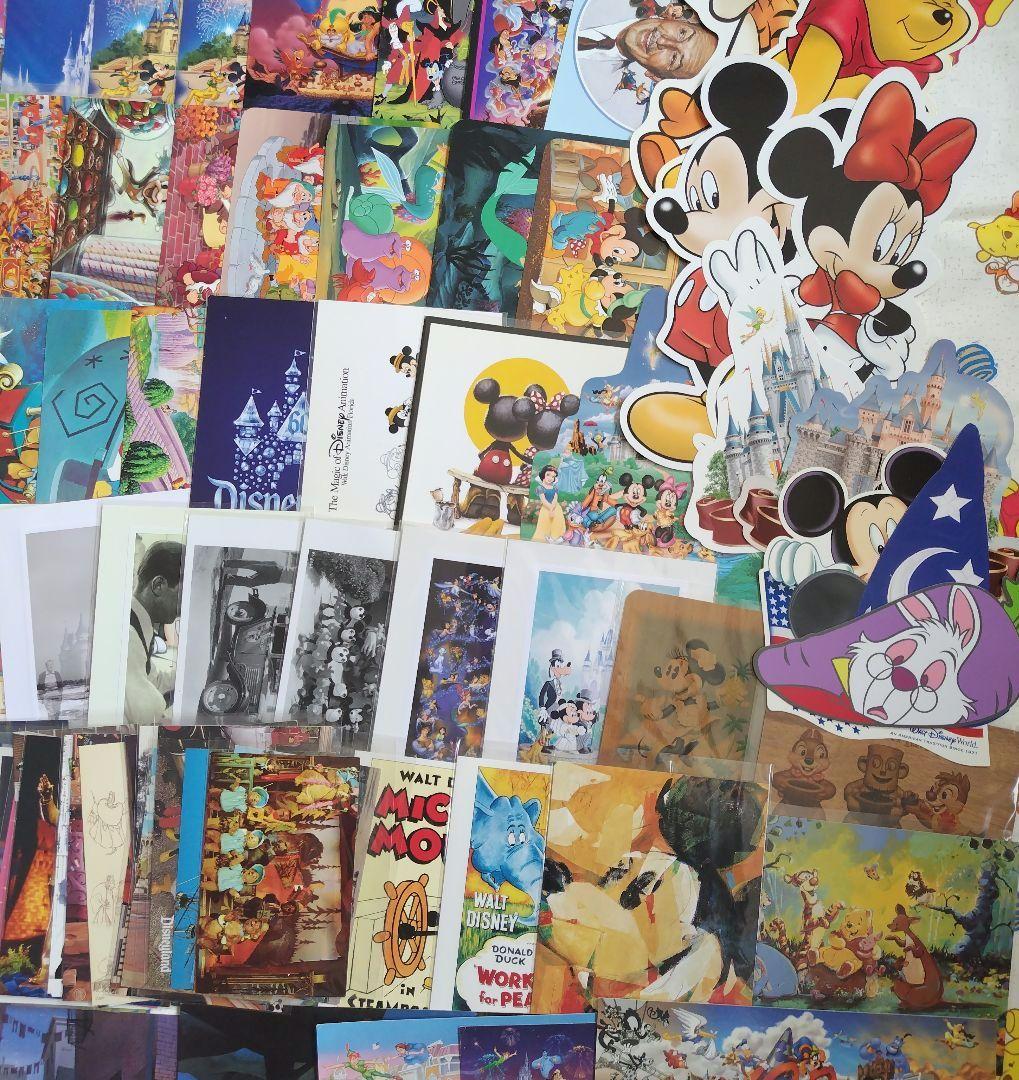 海外ディズニーポストカードまとめ売り　大量100枚以上