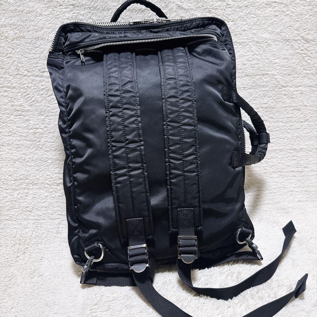 PORTER タンカー 3WAY 2層 ブリーフケース 黒 リュック　ショルダー