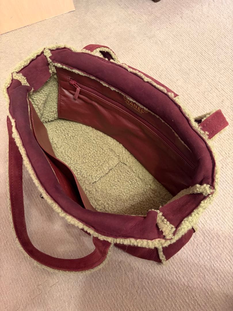 CHANELムートンバッグ