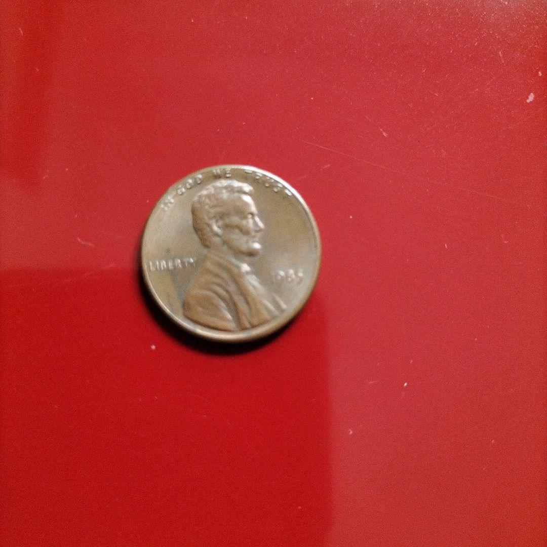 1985年 アメリカ 1セント硬貨エーラコイン 特にレア 美術品