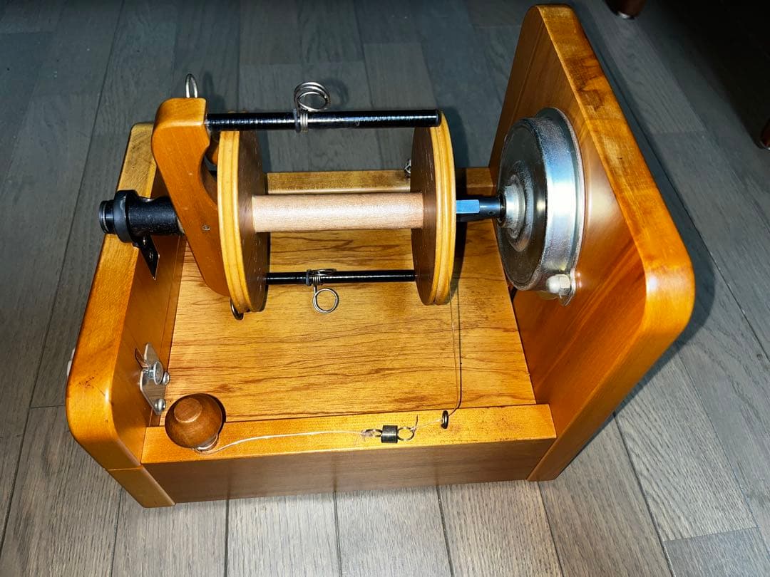 アシュフォード電動スピナー（糸紡ぎ機）