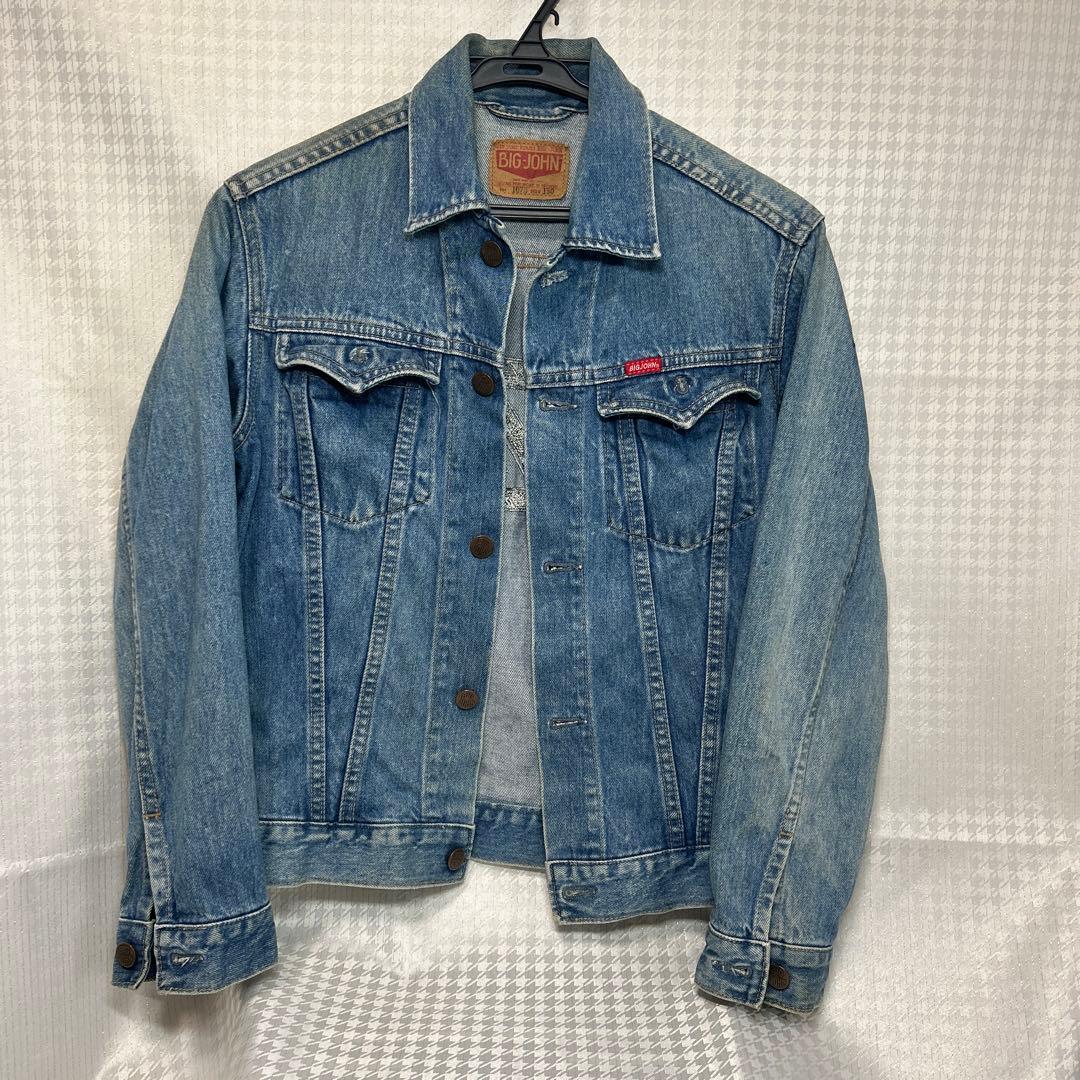 矢沢永吉ジージャンE.YAZAWA デニムジャケットビックジョン1980年頃