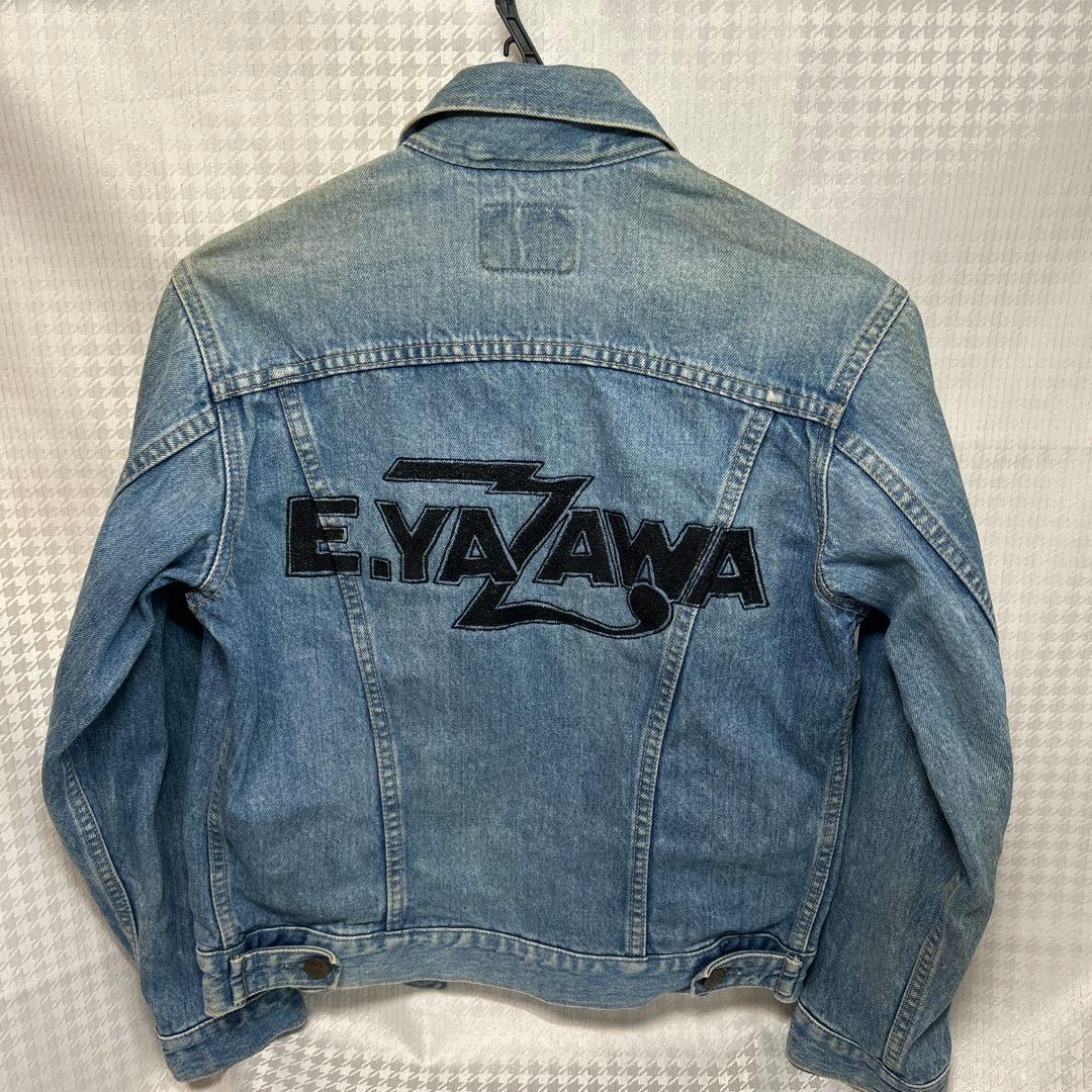 矢沢永吉ジージャンE.YAZAWA デニムジャケットビックジョン1980年頃